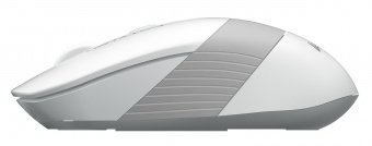 Мышь A4Tech Fstyler FG10S белый/серый оптическая (2000dpi) silent беспроводная USB для ноутбука (4but) - купить недорого с доставкой в интернет-магазине
