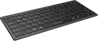 Клавиатура A4Tech Fstyler FX61 серый/белый USB slim Multimedia LED (FX61 GREY) - купить недорого с доставкой в интернет-магазине