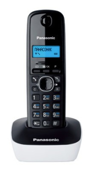 Р/Телефон Dect Panasonic KX-TG1611RUW белый/черный АОН - купить недорого с доставкой в интернет-магазине