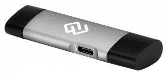 Устройство чтения карт памяти USB 2.0/Type C Digma CR-СU2520-G серый - купить недорого с доставкой в интернет-магазине