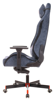 Кресло игровое A4Tech Bloody GC-470 синий с подголов. крестов. металл - купить недорого с доставкой в интернет-магазине