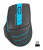 Мышь A4Tech Fstyler FG30 серый/синий оптическая (2000dpi) беспроводная USB (6but) - купить недорого с доставкой в интернет-магазине