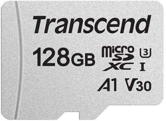Флеш карта microSDXC 128Gb Transcend TS128GUSD300S w/o adapter - купить недорого с доставкой в интернет-магазине
