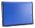 Портфель Бюрократ -BPR13LBLUE 13 отдел. A4 с окантовкой пластик 0.7мм синий