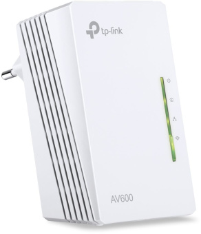 Сетевой адаптер Powerline TP-Link TL-WPA4220 AV600 Fast Ethernet (ант.внутр.) - купить недорого с доставкой в интернет-магазине