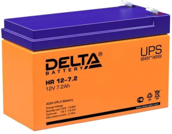 Батарея для ИБП Delta HR 12-7.2 12В 7.2Ач - купить недорого с доставкой в интернет-магазине