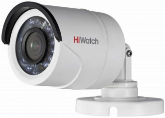 Камера видеонаблюдения аналоговая HiWatch DS-T200 (B) 2.8-2.8мм HD-CVI HD-TVI цветная корп.:белый (DS-T200 (B) (2.8 MM)) - купить недорого с доставкой в интернет-магазине