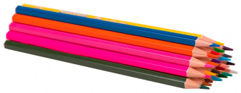 Карандаши цв. Deli EC111-24 Color Emotion шестигран. липа 24цв. пласт.туб. (24шт) - купить недорого с доставкой в интернет-магазине