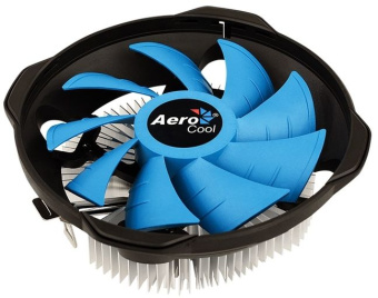 Устройство охлаждения(кулер) Aerocool BAS AUG Soc-AM5/AM4/1151/1200 4-pin 15-26dB Al+Cu 125W 361gr Ret - купить недорого с доставкой в интернет-магазине