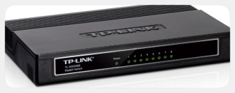 Коммутатор TP-Link TL-SG1008D 8G неуправляемый - купить недорого с доставкой в интернет-магазине