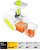 Соковыжималка шнековая Kitfort KT-1110-1 150Вт белый/зеленый - купить недорого с доставкой в интернет-магазине