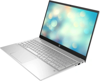 Ноутбук HP Pavilion 15-EG300 Core i7 1355U 16Gb SSD256Gb Intel Iris Xe graphics 15.6" IPS FHD (1920x1080) Windows 11 Home Multi Language silver WiFi BT Cam (78G39AV) - купить недорого с доставкой в интернет-магазине
