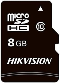 Флеш карта microSDHC 8Gb Class10 Hikvision HS-TF-C1(STD)/8G/Adapter C1 + adapter - купить недорого с доставкой в интернет-магазине