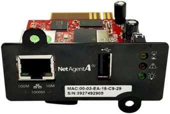 Плата управления Импульс (CNDA807) SNMP-карта DA807 предназначена для мониторинга состояния и управления ИБП по локальной вычислительной сети или интернет - купить недорого с доставкой в интернет-магазине