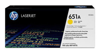 Картридж лазерный HP 651A CE342A желтый (16000стр.) для HP LJ 700/775 - купить недорого с доставкой в интернет-магазине