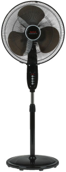 Вентилятор напольный Tefal Essential VF3910F0 60Вт скоростей:3 ПДУ черный - купить недорого с доставкой в интернет-магазине