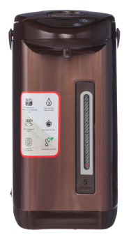 Термопот Starwind STP5171 5л. 750Вт коричневый - купить недорого с доставкой в интернет-магазине