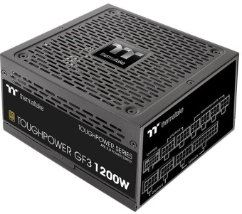 Блок питания Thermaltake ATX 1200W Toughpower GF3 Gen.5 80+ gold 24pin APFC 140mm fan color LED 12xSATA Cab Manag RTL - купить недорого с доставкой в интернет-магазине