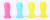 Колпачок-манжета для чернографитных карандашей Deli EU75002 Neon силикон ассорти (упак.:4шт) - купить недорого с доставкой в интернет-магазине