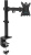 Кронштейн для мониторов Kromax CASPER-506 черный 10"-34" макс.10кг настольный поворот и наклон - купить недорого с доставкой в интернет-магазине