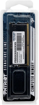 Память DDR5 16Gb 4800MHz Patriot PSD516G480081S RTL PC5-38400 CL40 SO-DIMM 260-pin 1.1В dual rank - купить недорого с доставкой в интернет-магазине