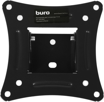 Кронштейн для телевизора Buro TLS0 черный 20"-29" макс.15кг настенный наклон - купить недорого с доставкой в интернет-магазине
