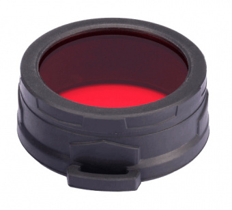 Фильтр для фонарей Nitecore красный d60мм (упак.:1шт) (NFR60) - купить недорого с доставкой в интернет-магазине