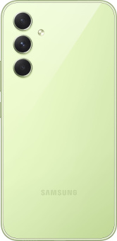 Смартфон Samsung SM-A546E Galaxy A54 5G 128Gb 8Gb зеленый лайм моноблок 3G 4G 2Sim 6.4" 1080x2340 Android 13 50Mpix 802.11 a/b/g/n/ac/ax NFC GPS GSM900/1800 GSM1900 Protect microSD max1024Gb - купить недорого с доставкой в интернет-магазине