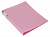 Папка метал.пруж.скоросш. Бюрократ Gems GEM07PPIN A4 пластик 0.7мм торц.карм с бум. встав розовый аметист