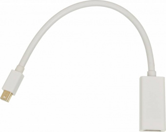 Переходник miniDisplayPort (m) HDMI (f) 0.2м белый - купить недорого с доставкой в интернет-магазине