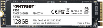 Накопитель SSD Patriot PCI-E x4 128Gb P300P128GM28 P300 M.2 2280 - купить недорого с доставкой в интернет-магазине