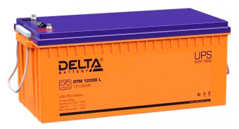 Батарея для ИБП Delta DTM 12200 L 12В 200Ач - купить недорого с доставкой в интернет-магазине