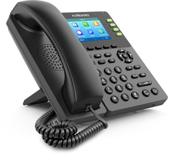 Телефон IP Flyingvoice FIP13G черный - купить недорого с доставкой в интернет-магазине