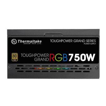 Блок питания Thermaltake ATX 750W Toughpower Grand RGB 80+ gold 24pin APFC 140mm fan color LED 9xSATA Cab Manag RTL - купить недорого с доставкой в интернет-магазине