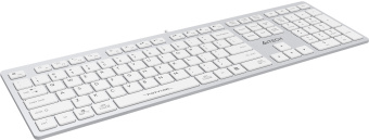 Клавиатура A4Tech Fstyler FX50 белый USB slim Multimedia (FX50 WHITE) - купить недорого с доставкой в интернет-магазине