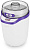 Йогуртница Kitfort КТ-2077-1 25Вт упр.:электрон. фиолетовый/белый