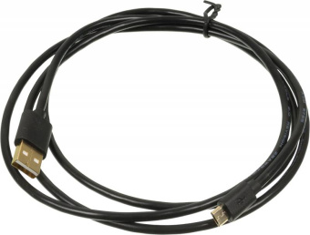 Кабель 2A Square Connector USB (m)-micro USB (m) 1.5м черный - купить недорого с доставкой в интернет-магазине