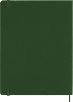 Блокнот Moleskine CLASSIC QP092K15 XLarge 190х250мм 192стр. нелинованный твердая обложка зеленый - купить недорого с доставкой в интернет-магазине