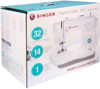 Швейная машина Singer Fashion Mate 3342 белый - купить недорого с доставкой в интернет-магазине