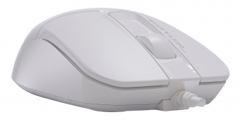 Мышь A4Tech Fstyler FM12S белый оптическая (1200dpi) silent USB (3but) - купить недорого с доставкой в интернет-магазине