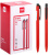Ручка шариков. автоматическая Deli S310-RD красный красн. черн. линия 0.7мм - купить недорого с доставкой в интернет-магазине