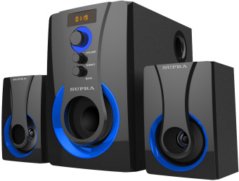 Минисистема Supra SMB-310 черный 60Вт FM USB BT SD - купить недорого с доставкой в интернет-магазине