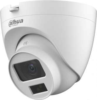 Камера видеонаблюдения аналоговая Dahua DH-HAC-HDW1500CLQP-IL-A-0360B-S2 3.6-3.6мм цв. (DH-HAC-HDW1500CLQP-IL-A-0360B) - купить недорого с доставкой в интернет-магазине