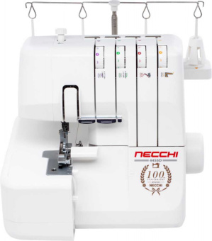 Оверлок Necchi 4455D белый - купить недорого с доставкой в интернет-магазине