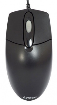 Мышь A4Tech OP-720 черный оптическая (1000dpi) USB (3but) - купить недорого с доставкой в интернет-магазине