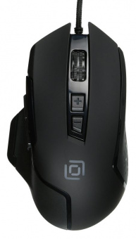 Мышь Оклик 945G REVENGE черный оптическая (1600dpi) USB (8but) - купить недорого с доставкой в интернет-магазине