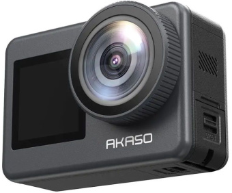 Экшн-камера Akaso Brave-7 1xCMOS 20Mpix серый - купить недорого с доставкой в интернет-магазине