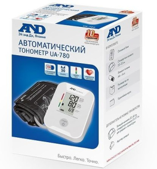 Тонометр автоматический A&D UA-780 - купить недорого с доставкой в интернет-магазине