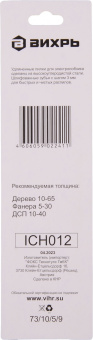 Набор пилок по дереву Вихрь Т301CD 2пред. (лобзики) - купить недорого с доставкой в интернет-магазине