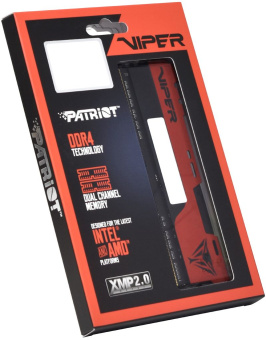Память DDR4 2x8Gb 2666MHz Patriot PVE2416G266C6K Viper EliteII RTL PC4-21300 CL16 DIMM 288-pin 1.2В - купить недорого с доставкой в интернет-магазине